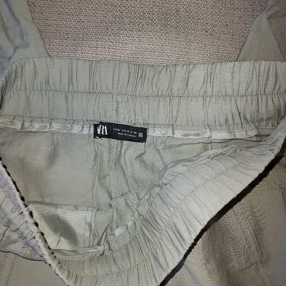 ZARA Rustic light khaki joggers - Picture 8 of 12